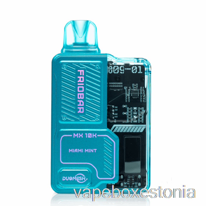 Vape Box Estonia Freemax Friobar Mx 10k ühekordne Miami Mint
